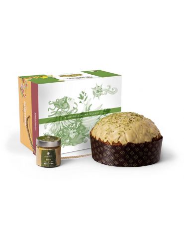 Panettone al pistacchio